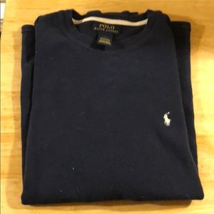 Polo navy thermal top